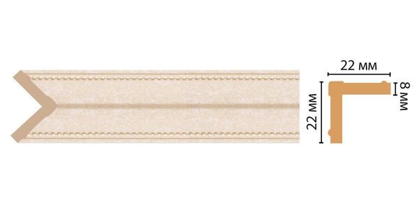 Угол Decomaster 116M-18D (22*22*2400)